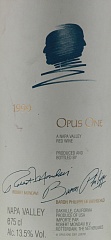 Opus One Napa Valley 1999